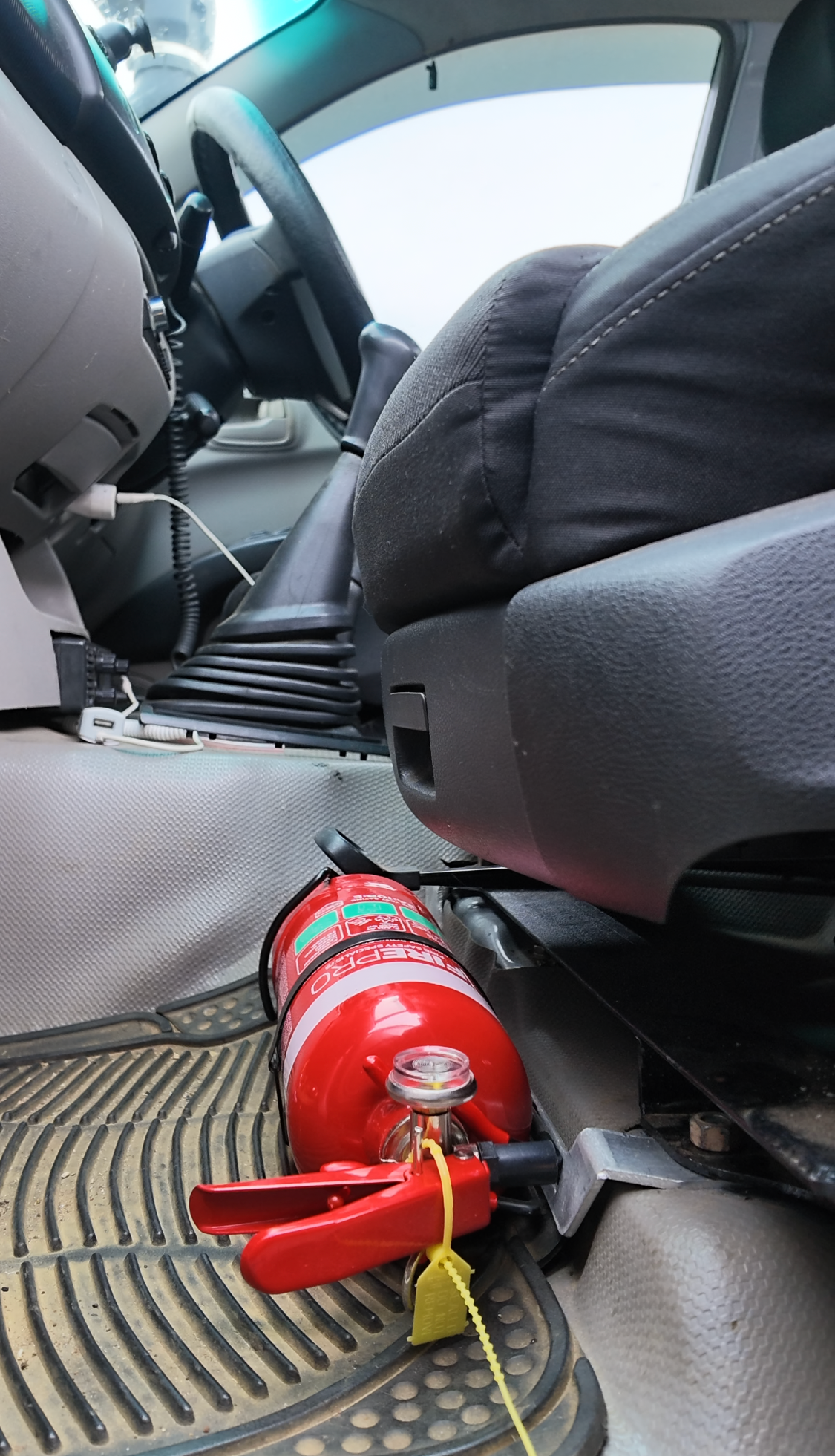 ML MN MQ MR Triton Fire Extinguisher Mounting Bracket