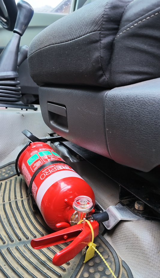 ML MN MQ MR Triton Fire Extinguisher Mounting Bracket