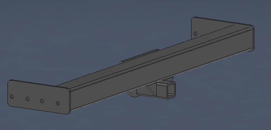 ML/MN Triton Raised Tow Bar Brackets